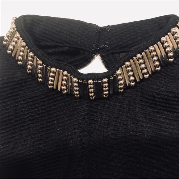 Black Topshop Sleeveless Dress - Picture 6 of 6